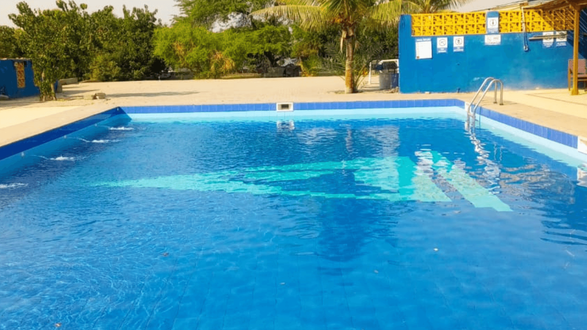 Swimming pool slide 1
